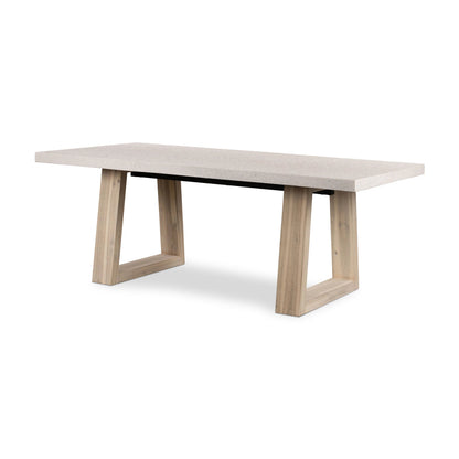 Amalfi Terrazzo Stone Bench Seat (Wide Leg) Sun Republic
