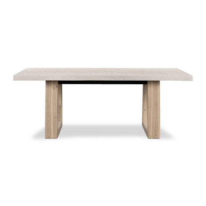 Amalfi Terrazzo Stone Bench Seat (Wide Leg) Sun Republic