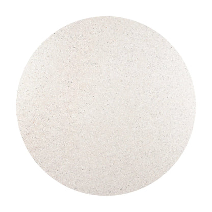 Amalfi Round Terrazzo Dining Table Wide Timber Legs Sun Republic 