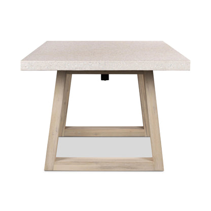 Amalfi Terrazzo Dining Table Wide Leg Sun Republic 