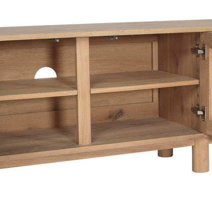 American Oak Curved Rounded Edge Entertainment Unit - Hali - 2 Sizes Sun Republic 