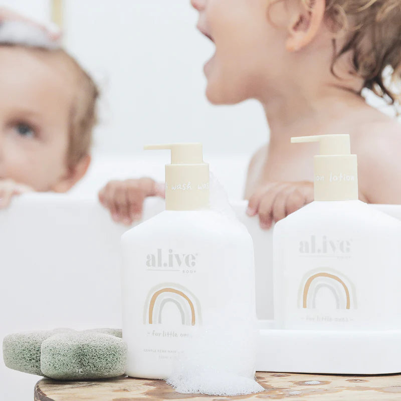 Baby Duo Hair, Body Wash & Lotion + Tray | Gentle Pear Al.ive Body 