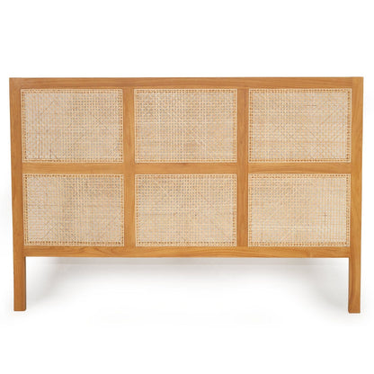 Bahamas Teak & Rattan Bed | Q.K Sun Republic 
