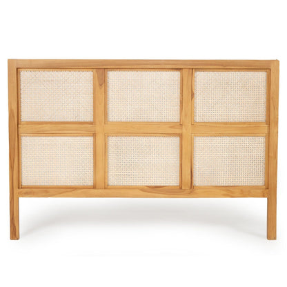 Bahamas Teak & Rattan Bed | Q.K Sun Republic 