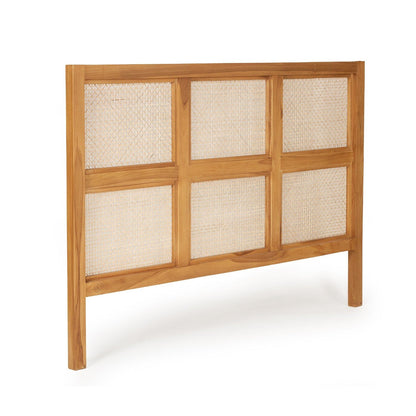 Bahamas Teak & Rattan Bed | Q.K Sun Republic 