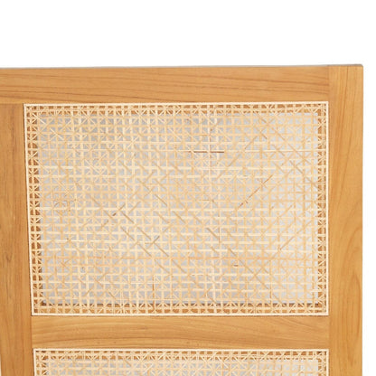 Bahamas Teak & Rattan Bed | Q.K Sun Republic 