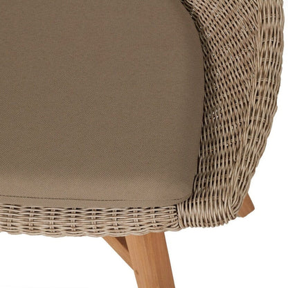 Bayside Mushroom Dining Chair for indoor or outdoor Sun Republic 