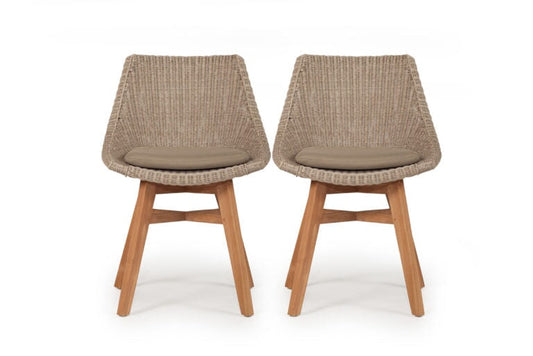 Bayside Mushroom Dining Chair | Set of 2 Sun Republic 