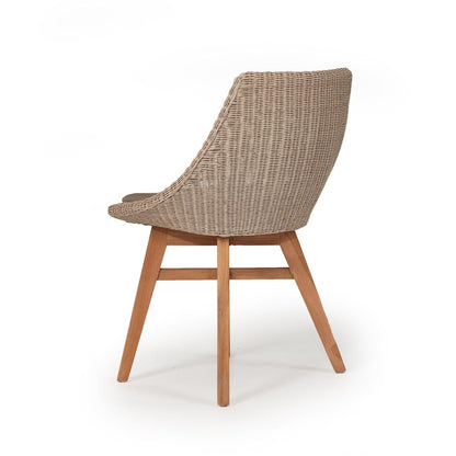 Bayside Mushroom Dining Chair for indoor or outdoor Sun Republic 