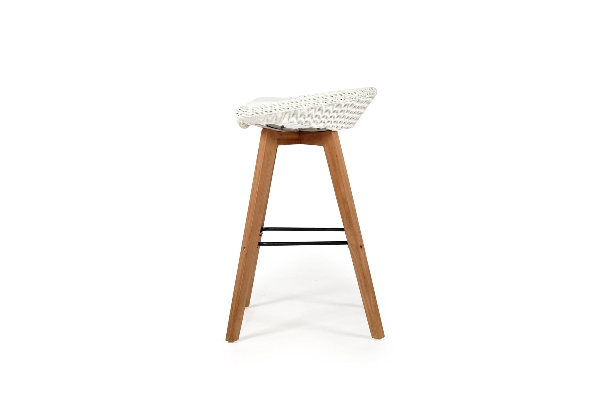 Bayside White Countertop Stools | Set of Two Sun Republic 