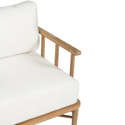 Teak Outdoor 3 Seat Sofa with  Sunbrella Fabric from Sun Republic  