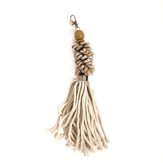 Cowrie Shell Cluster Keyring/Accessory SUN REPUBLIC 