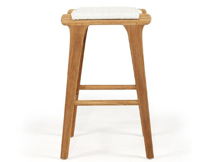 Cumberland Backless Counter Top Stool | White SUN REPUBLIC 
