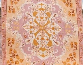 Enchanted Forest Dusty Rose Throw/Picnic Rug Sun Republic 