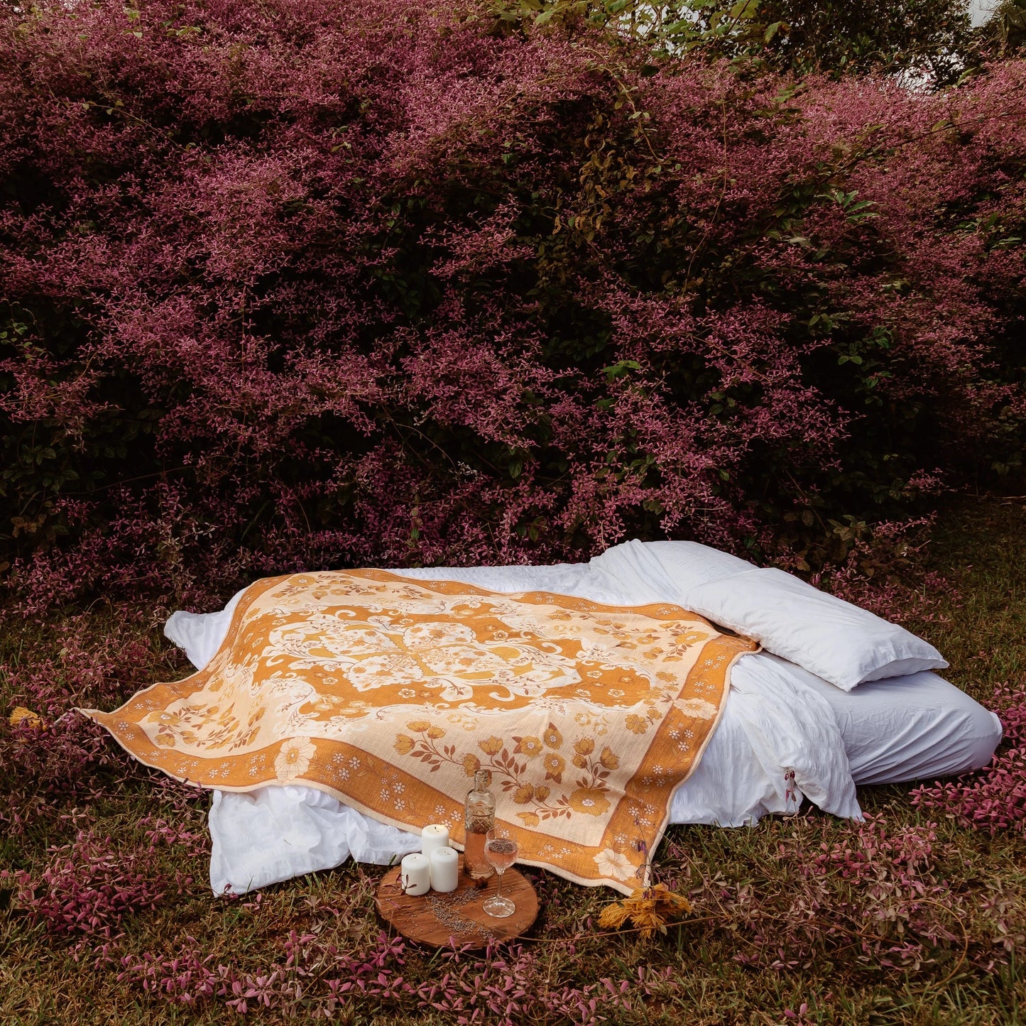 Enchanted Forest Honey Ginger Throw/Picnic Rug SUN REPUBLIC 