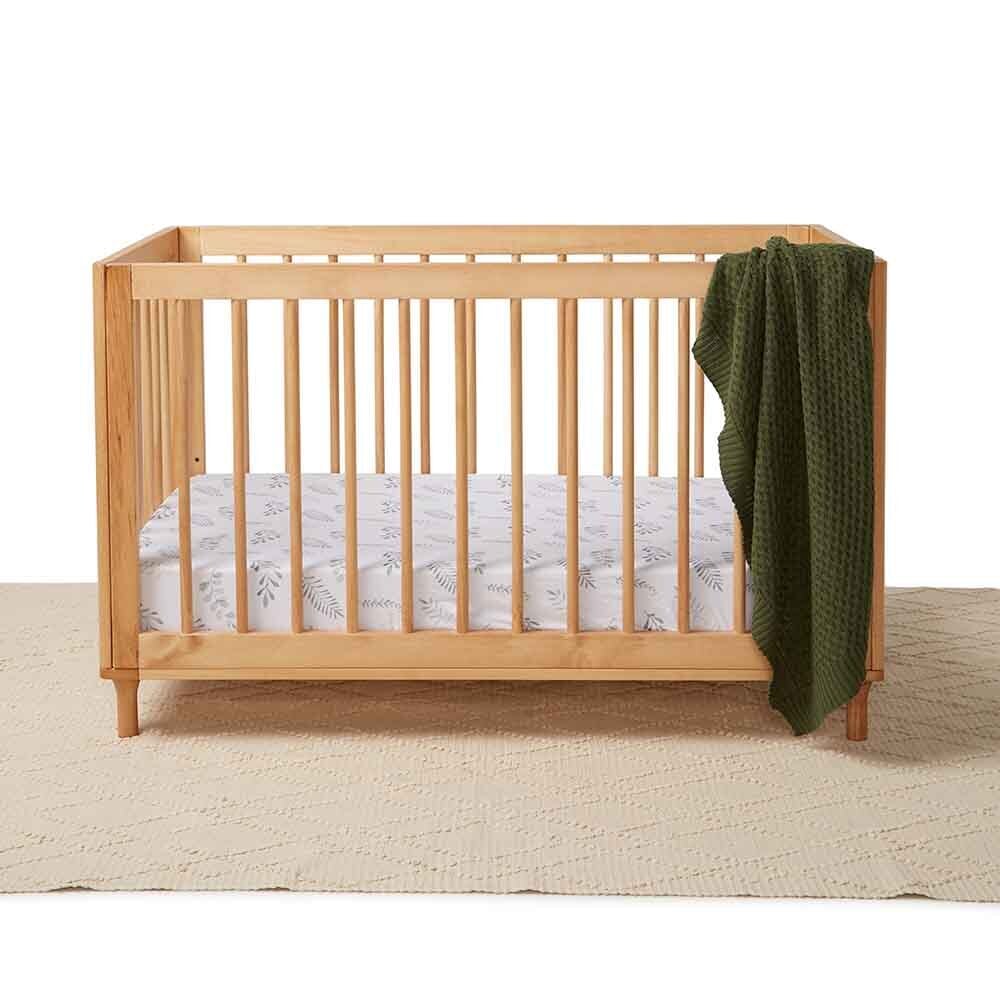 Fern Nursery Baby & Toddler Fitted Cot Sheet Snuggle Hunny 