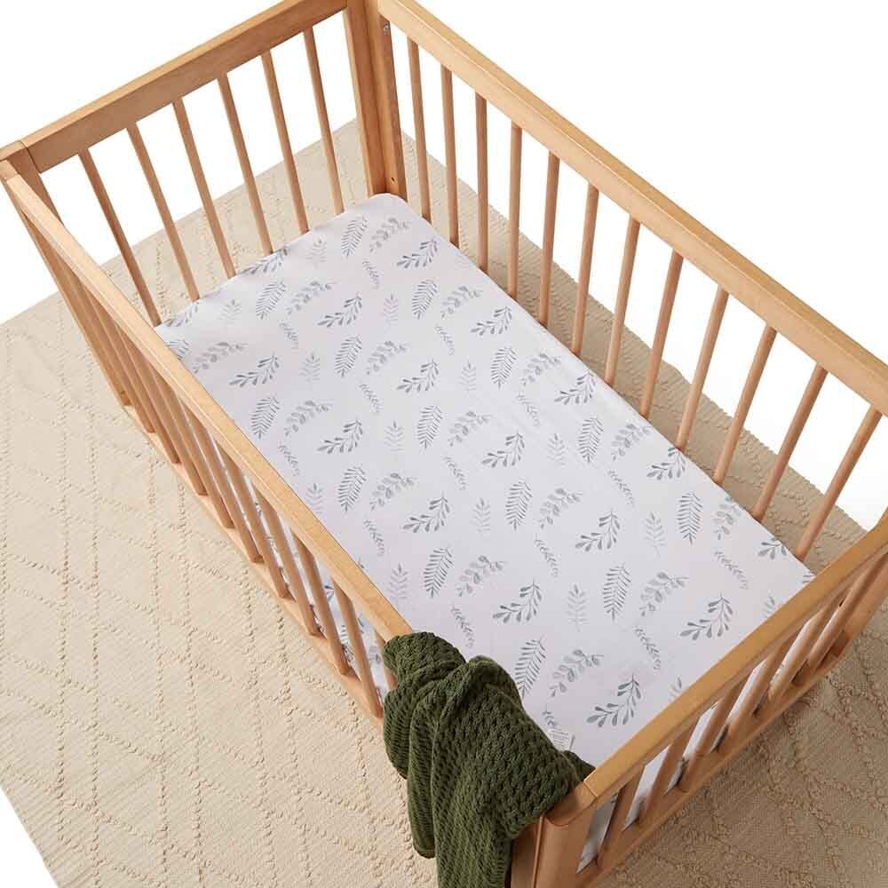 Fern Nursery Baby & Toddler Fitted Cot Sheet Snuggle Hunny 