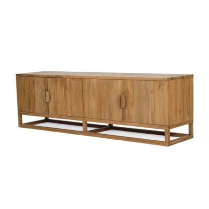 Flynn Teak Entertainment Unit Sun Republic 