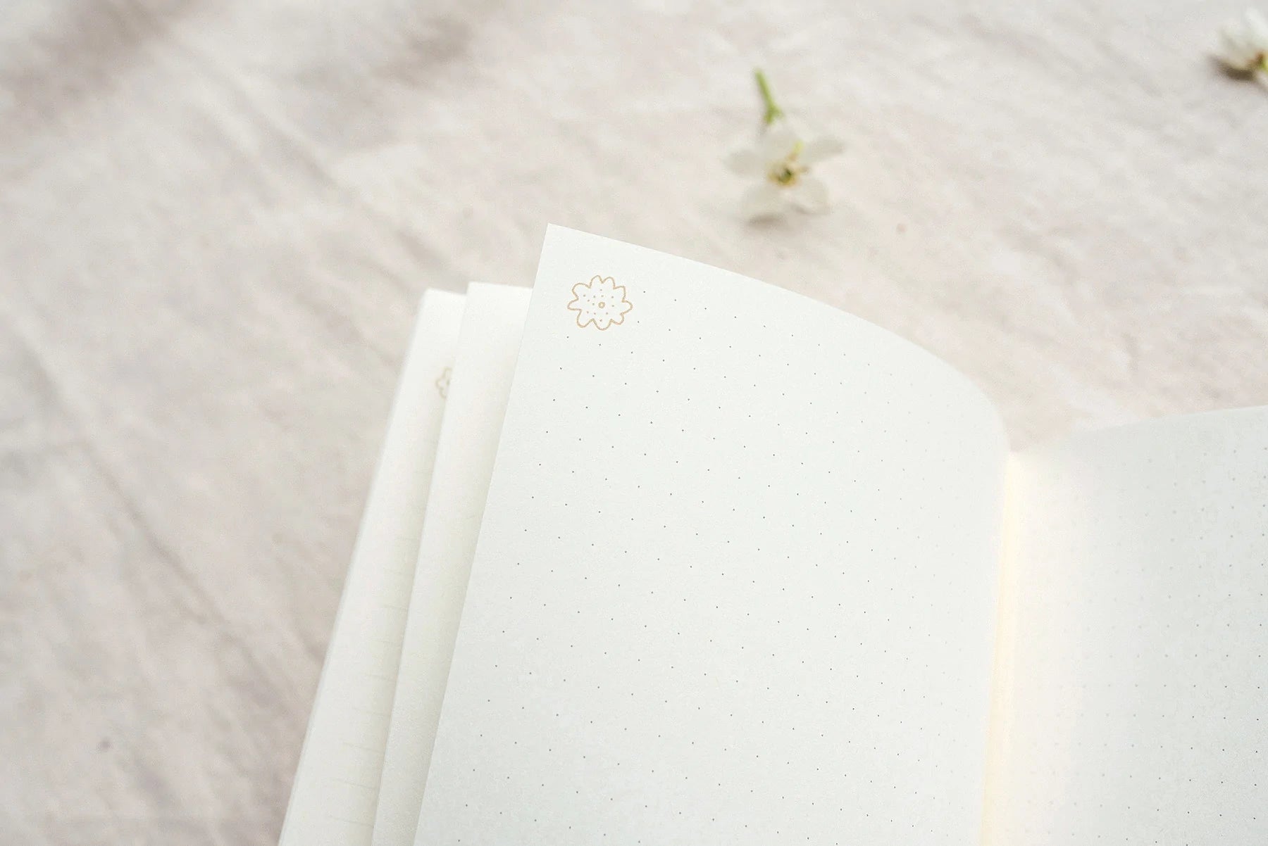 Gold Foil Hard Cover Soy Ink A5 Journal | Blue Sun Republic 