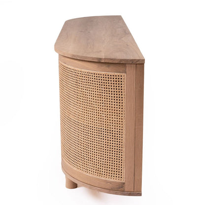 Hali American Oak Curved Sideboard | 4 or 6 Door SUN REPUBLIC 