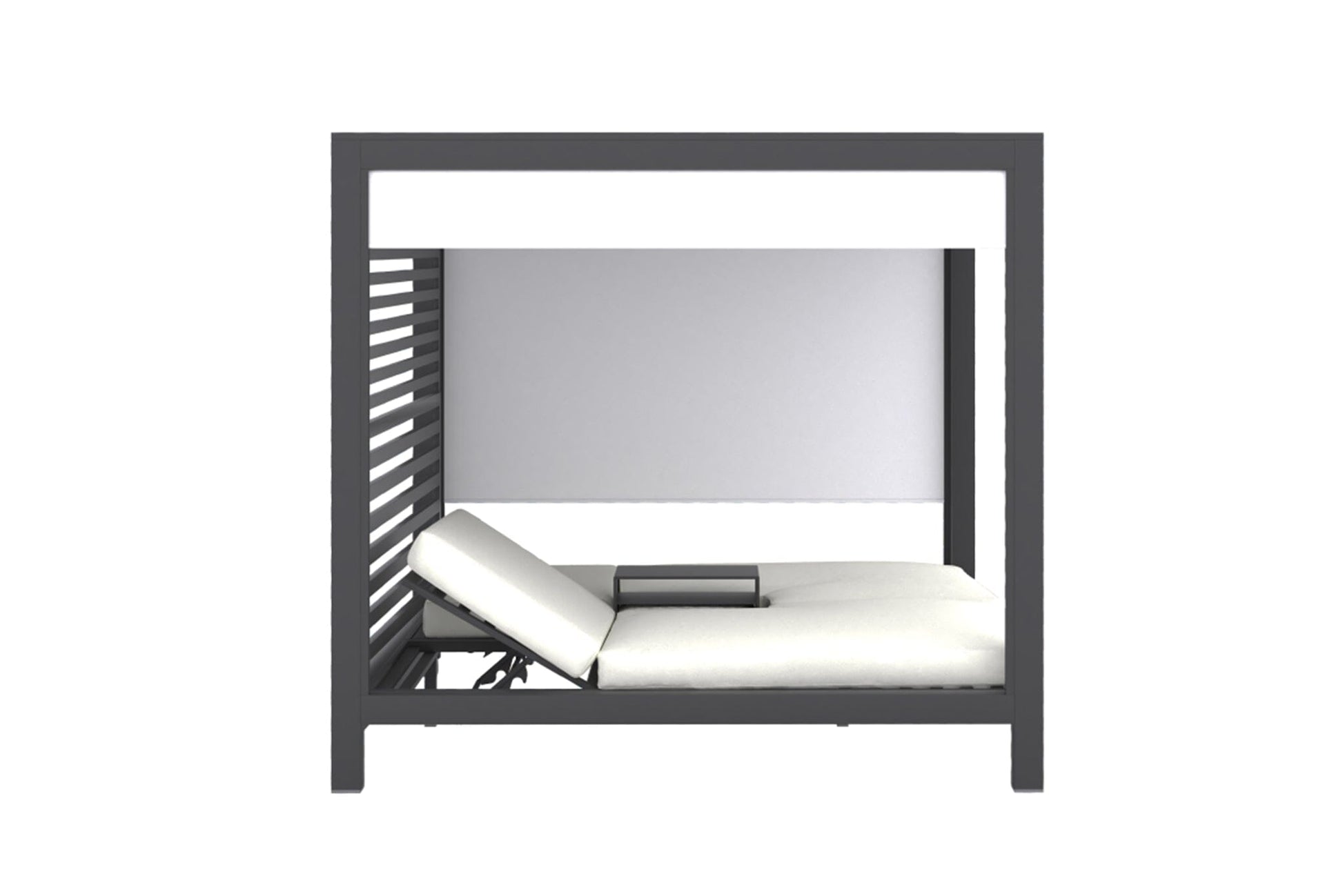 Hamilton Cabana Double Sunlounger | White or Black Sun Republic 