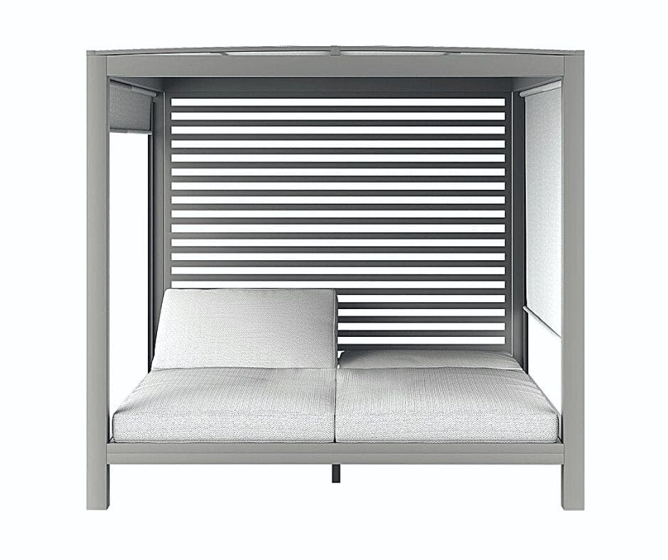 Hamilton Double Daybed Cabana - Asterios Black (All-Weather Sunbrella Fabric) Sun Republic 