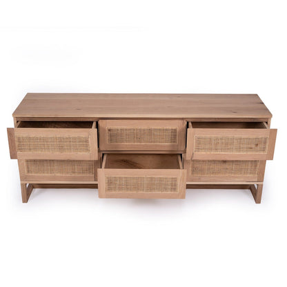Kiera American Oak Chest of Drawers | Various Sizes Sun Republic 