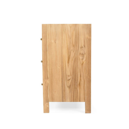Kingscliff Modern Teak Chest of Drawers Sun Republic 