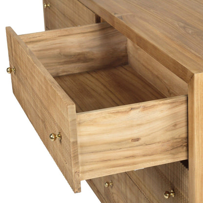 Kingscliff Modern Teak Chest of Drawers Sun Republic 