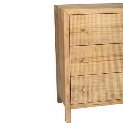 Kingscliff Modern Teak Chest of Drawers Sun Republic 