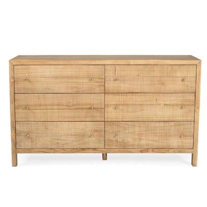Kingscliff Modern Teak Chest of Drawers Sun Republic 