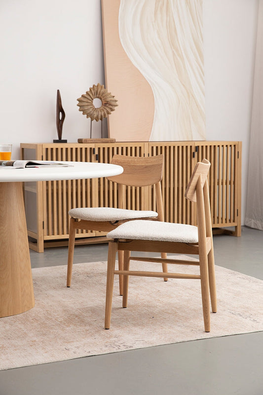 Modern Scandinavian Dining Chair Sun Republic 