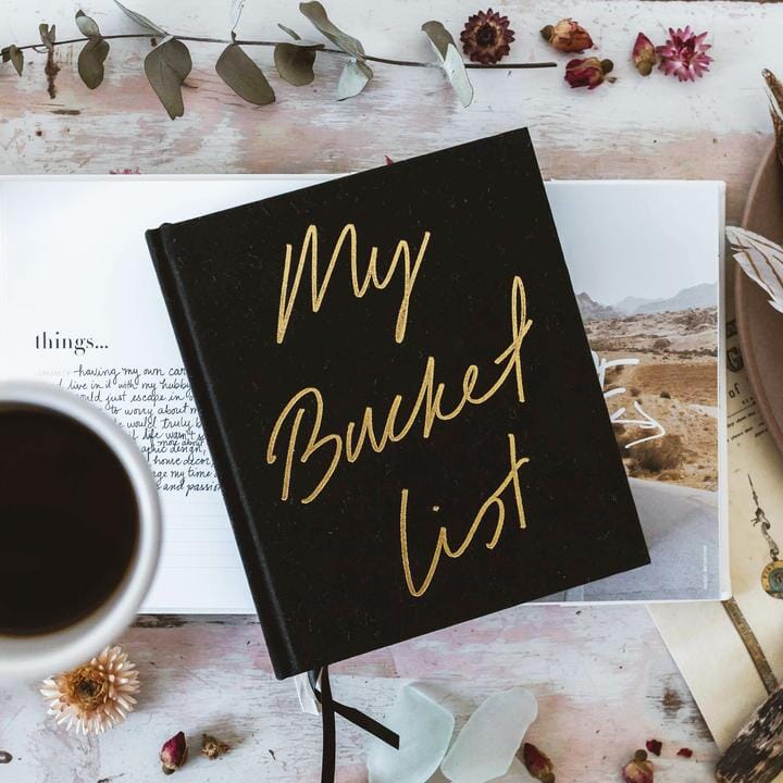 'My Bucket List' Journal 