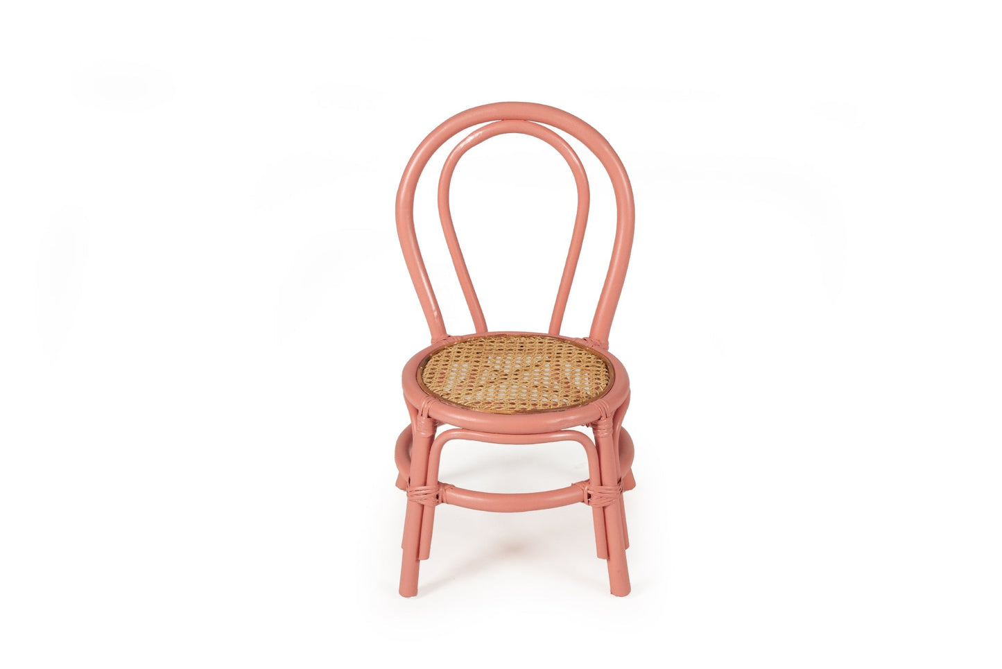 Natural Rattan Lucy Kids Chair | Pink SUN REPUBLIC 