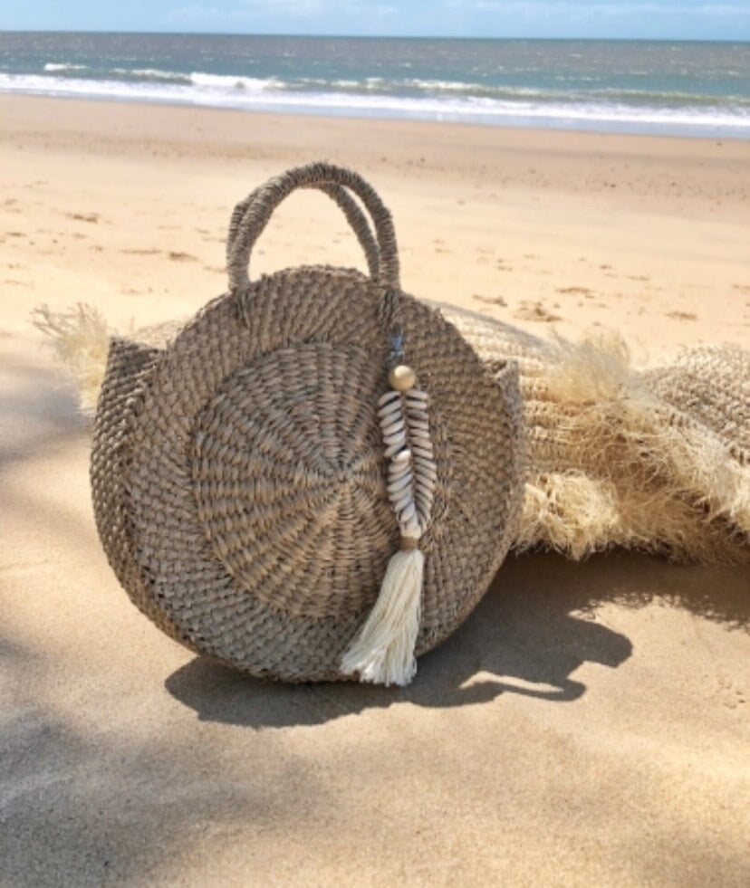 Ophellia Round Hand Woven Bag SUN REPUBLIC 