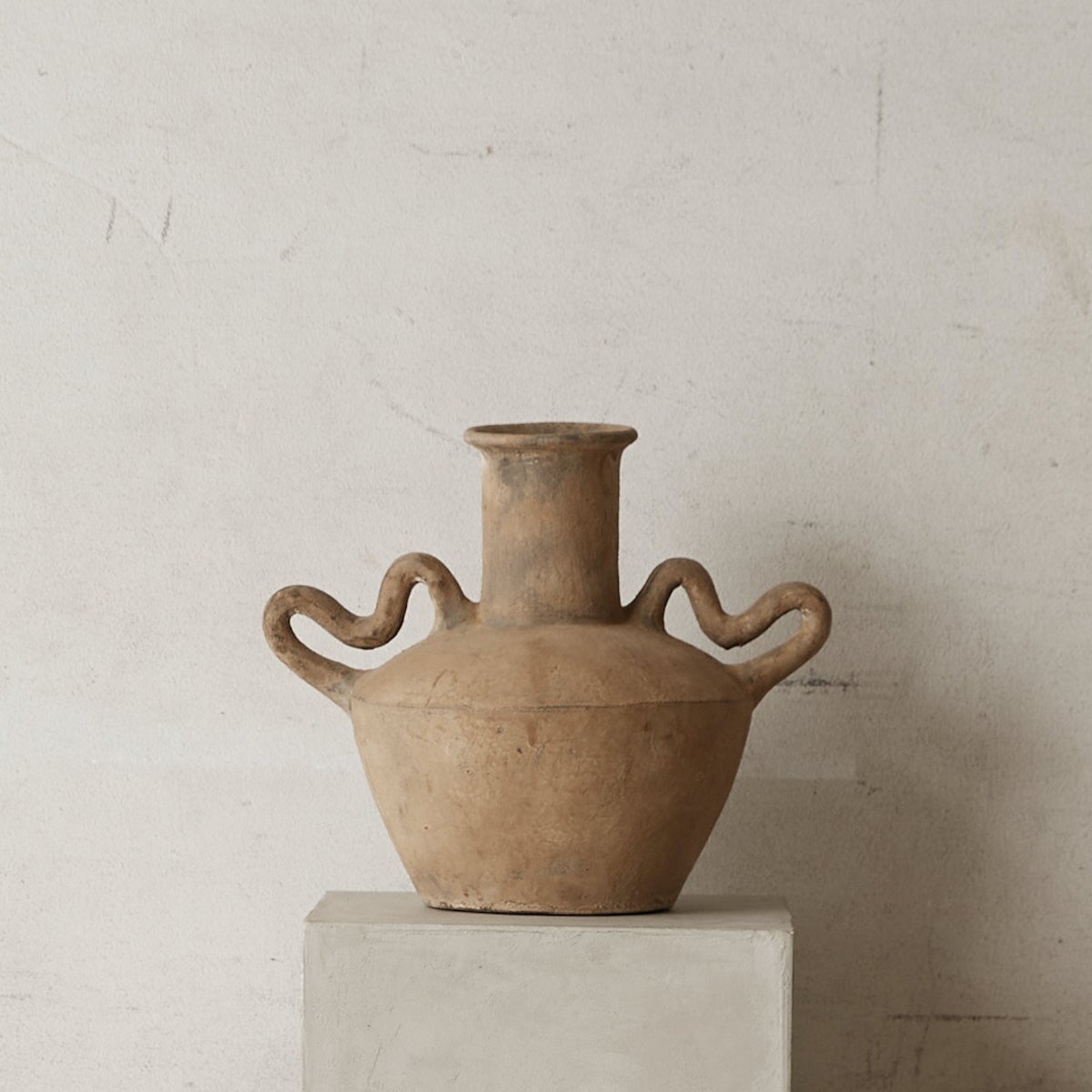 Organic Terracotta Vessel/Vase - Mottle Komang Sun Republic 