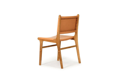 Otis Leather & Teak Dining Chair | Natural SUN REPUBLIC 