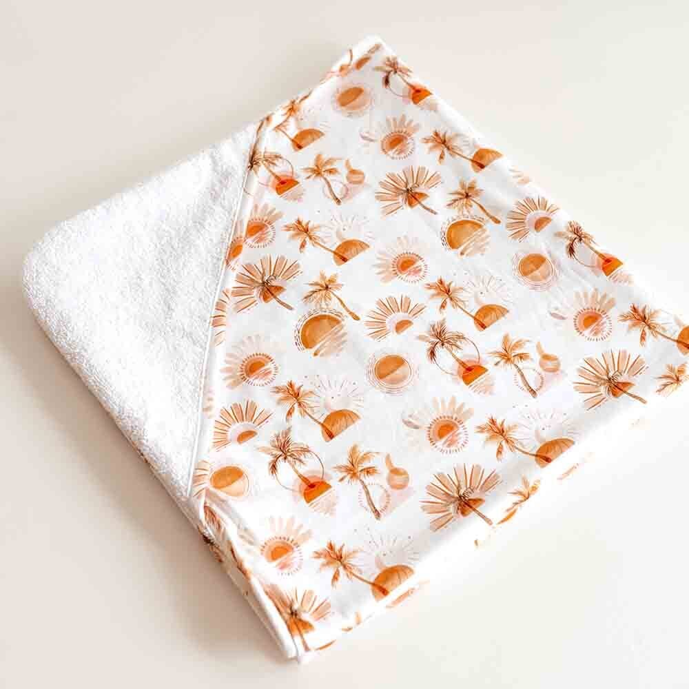 Paradise Organic Cotton Extra Large Hooded Bath Towel Sun Republic 