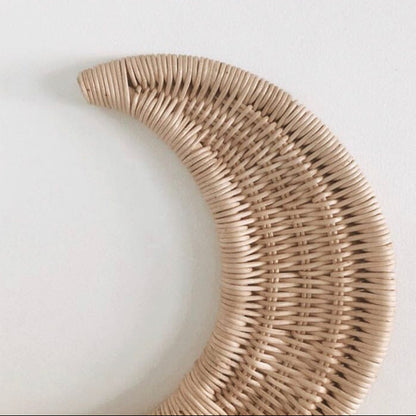 Rattan Nursery Wall Hanging | Moon SUN REPUBLIC 