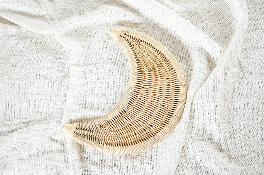 Rattan Nursery Wall Hanging | Moon SUN REPUBLIC 