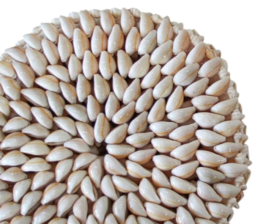 Round Cowrie Shell Placemat Sun Republic 