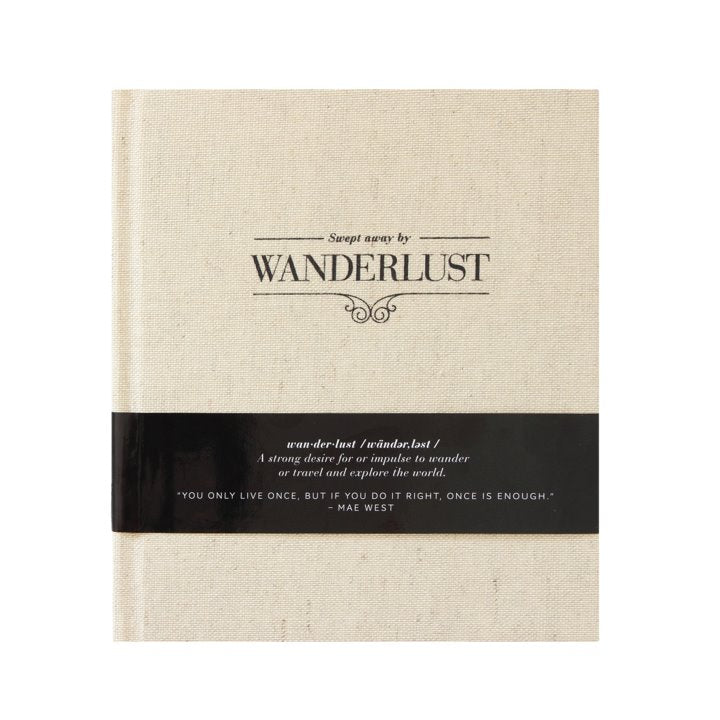 'Swept Away by Wanderlust' Journal Axel & Ash 