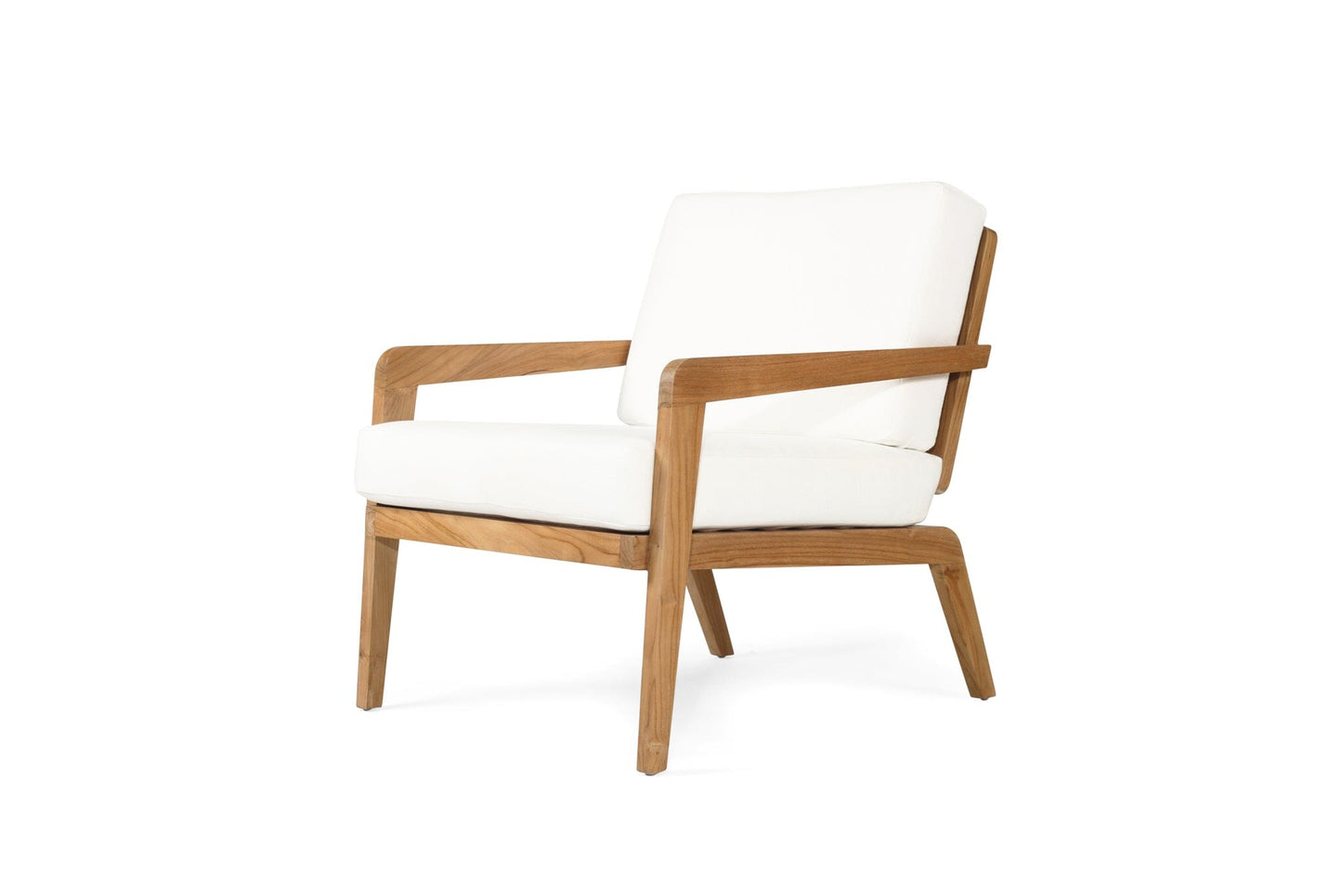 Teak & Rattan Armchair - Melinda (Stain Free Fabric) Sun Republic 