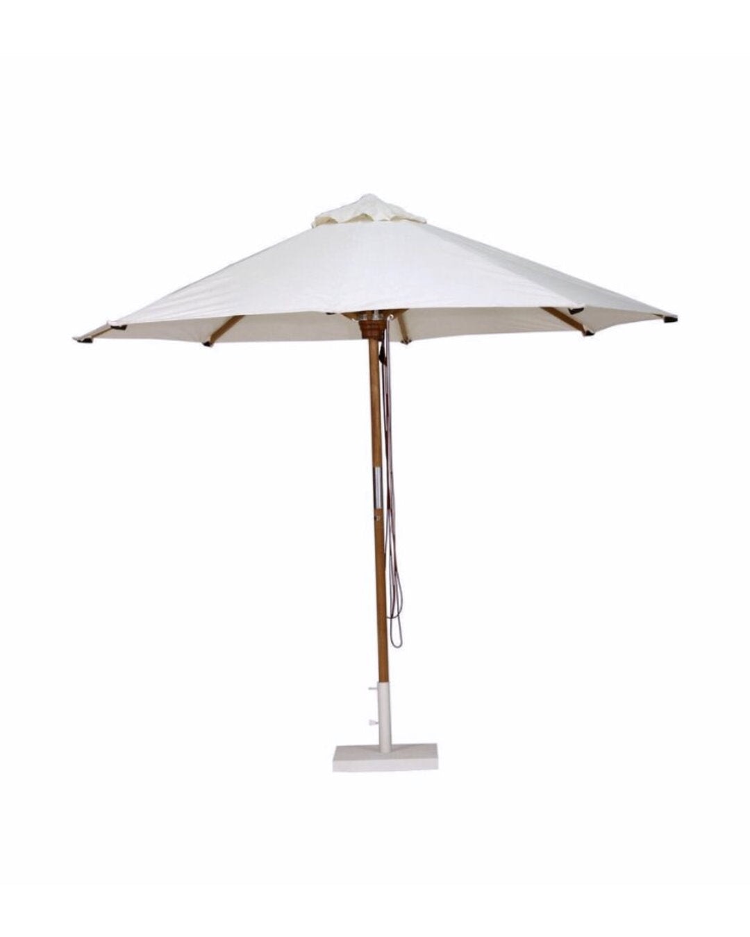 Tulum Outdoor Umbrella Base/Stand - White Sun Republic 