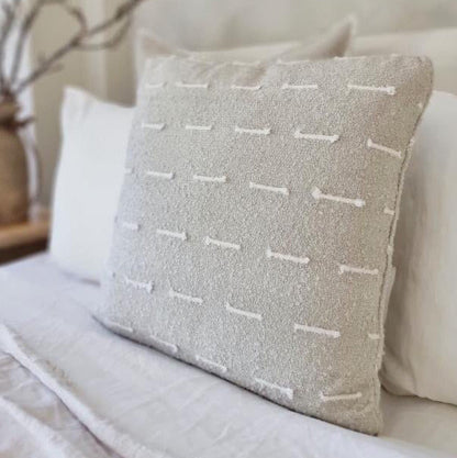 Twyla Oat Detailed Cushion SUN REPUBLIC 