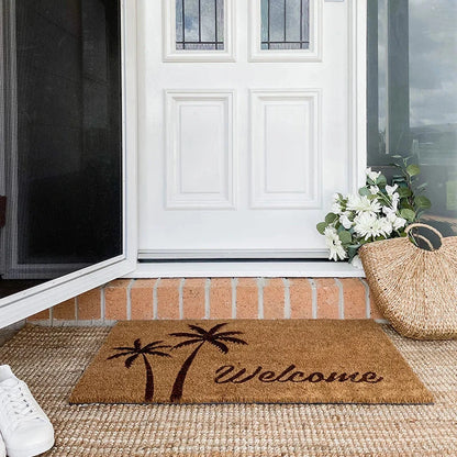 Welcome Palms Door Mat Sun Republic 